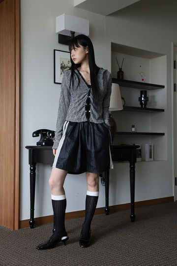 Ain string color matching short pants